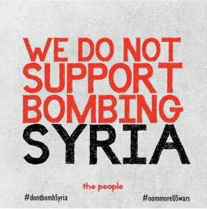 WedonotsupportbombingSyria vers2hashtags